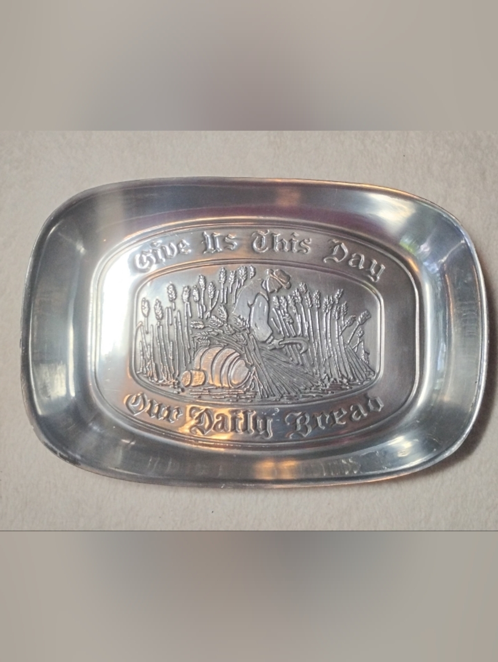 Vintage Wilton Armetale Pewter Serving Tray